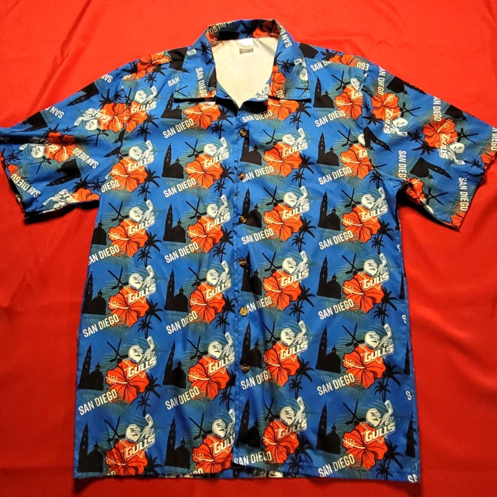 San Diego Gulls Promo Floral Shirt